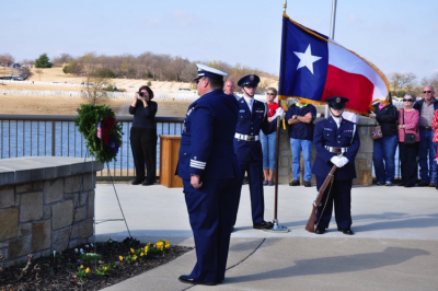 Honor Ceremony at Dallas-Fort Worth National Cemetery December 2016